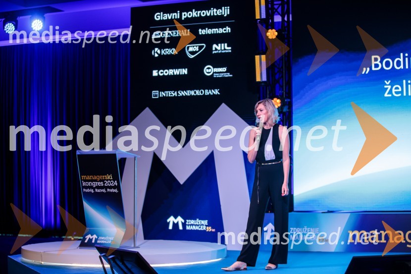  Mojca Balanč, mentorica, trenerka, coachinja in svetovalka, BOC InstituteManagerski kongres 2024, drugi dan