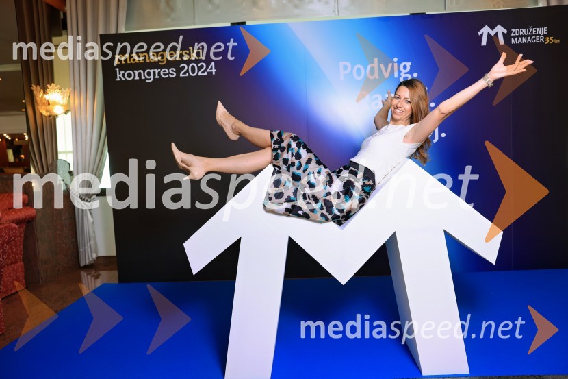  Tanja Schindler, predsednica Združenja profesionalnih futuristov in letošnja govornica Svetovnega gospodarskega foruma (WEF)Managerski kongres 2024, drugi dan