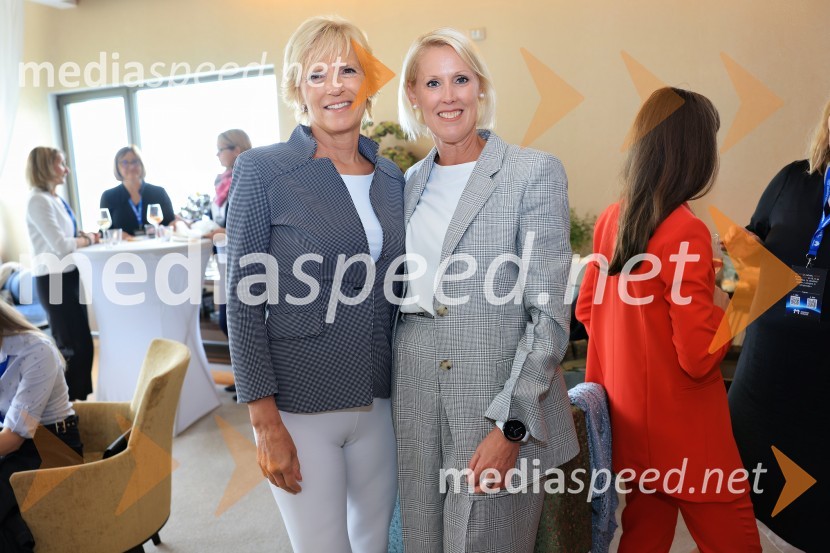  Aleša Mižigoj, direktorica Medex, d. o. o.;  Petra Juvančič, izvršna direktorica, Združenje ManagerManagerski kongres 2024, drugi dan