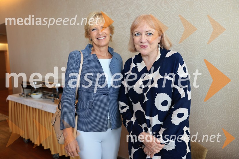  Aleša Mižigoj, direktorica Medex, d. o. o.; dr. Renata Salecl, filozofinjaManagerski kongres 2024, drugi dan