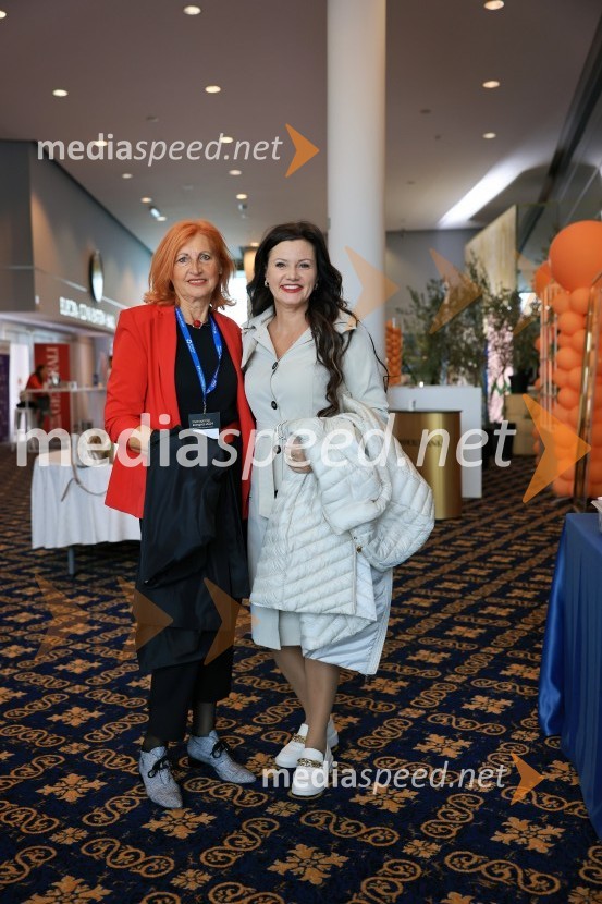  Irena  Vide, direktorica in odgovorna urednica TV Vaš kanal;  Andreja Jernejčič, direktorica podjetja za piar, digitalni piar, komuniciranje, treninge javnega nastopanja in izobraževanja Lin&NilManagerski kongres 2024, drugi dan