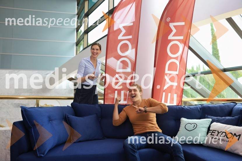  Tina Valentina Sajovic;  Andreja Leški, judoistkaManagerski kongres 2024, drugi dan