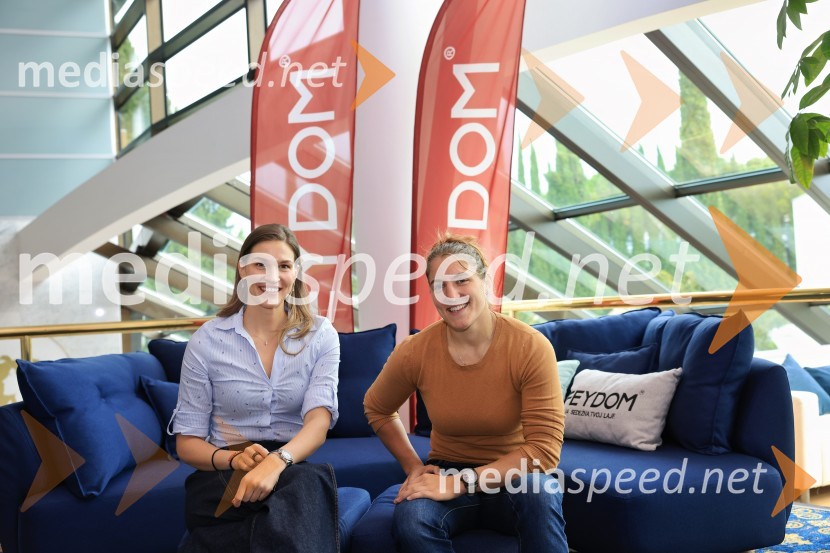  Tina Valentina Sajovic;  Andreja Leški, judoistkaManagerski kongres 2024, drugi dan