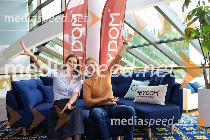  Tina Valentina Sajovic;  Andreja Leški, judoistkaManagerski kongres 2024, drugi dan