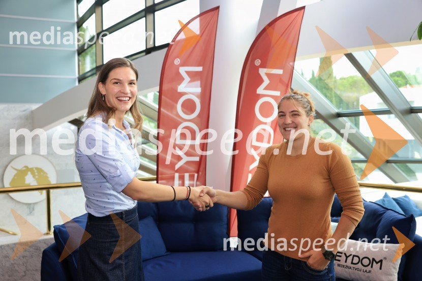  Tina Valentina Sajovic;  Andreja Leški, judoistkaManagerski kongres 2024, drugi dan