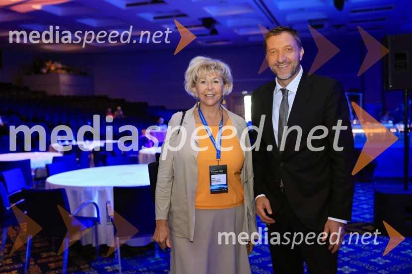  Jasna  Dominko Baloh, direktorica izobraževalnega podjetja Doba;  Klemen Boštjančič, minister za financeManagerski kongres 2024, drugi dan