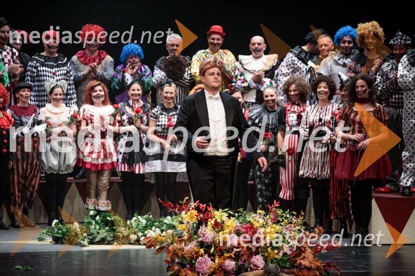  David Čadež, operni pevecPremiera komične opere Falstaff v SNG Opera in balet Ljubljana