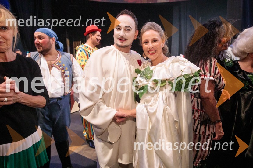  Dejan Maksimilijan Vrbančič, operni pevec;  Martina  Zadro, operna pevkaPremiera komične opere Falstaff v SNG Opera in balet Ljubljana