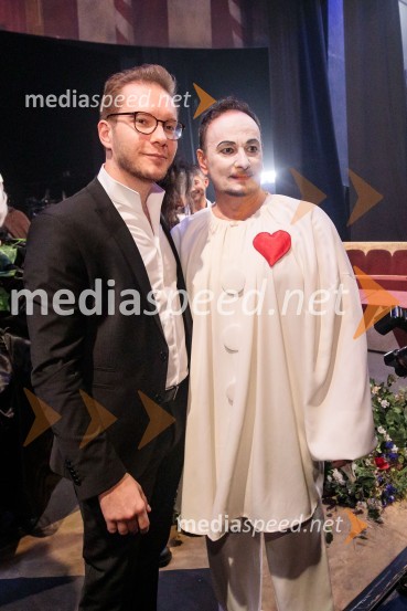  Ayrton Desimpelaere, belgijski dirigent;  Dejan Maksimilijan Vrbančič, operni pevecPremiera komične opere Falstaff v SNG Opera in balet Ljubljana