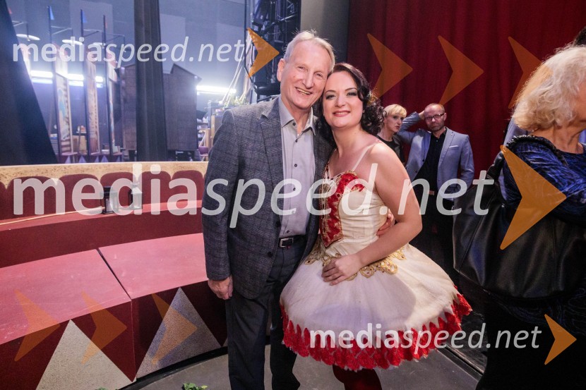  Lojze Stražar, predsednik, Poletno gledališče Studenec;  Štefica Grasselli, operna pevkaPremiera komične opere Falstaff v SNG Opera in balet Ljubljana