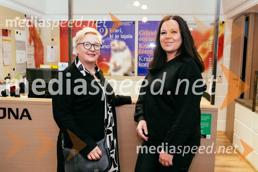  Urška Vouk, koordinatorka in organizatorka kulturnega programa v SLG Celje;  ... Veselja dom, premiera komedije v SLG Celje