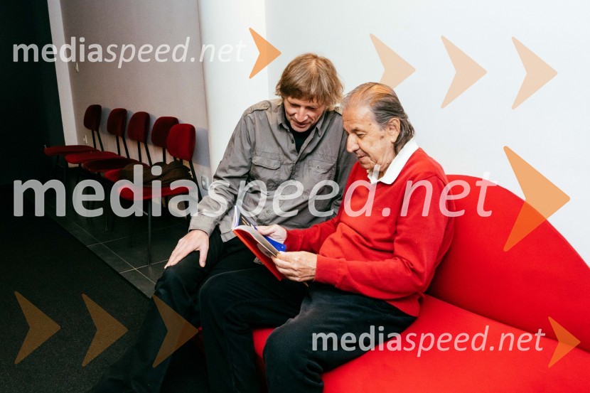  Dejan Spasić, režiser;  Emil  Filipčič, avtor besedilaVeselja dom, premiera komedije v SLG Celje