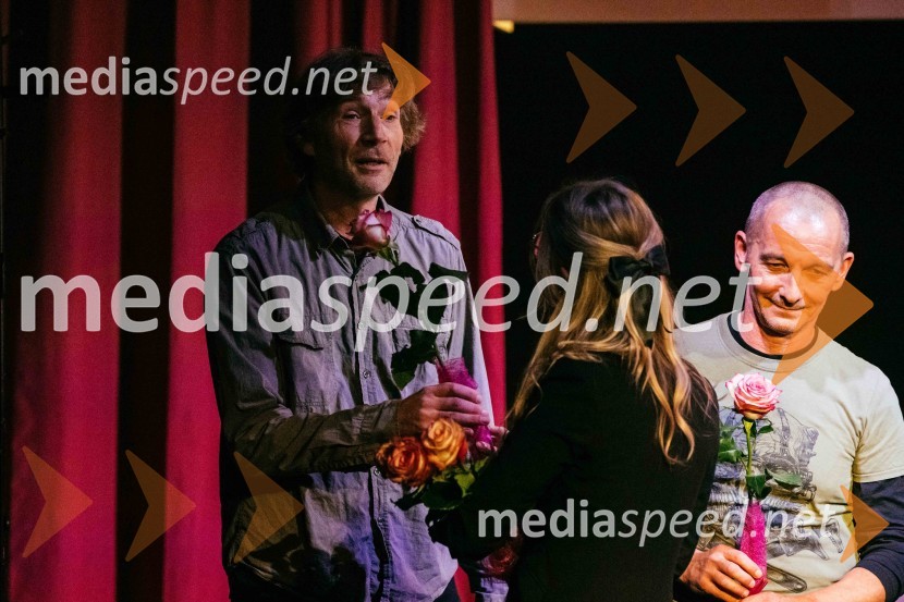  Dejan Spasić, režiser;  Dušan TeropšičVeselja dom, premiera komedije v SLG Celje