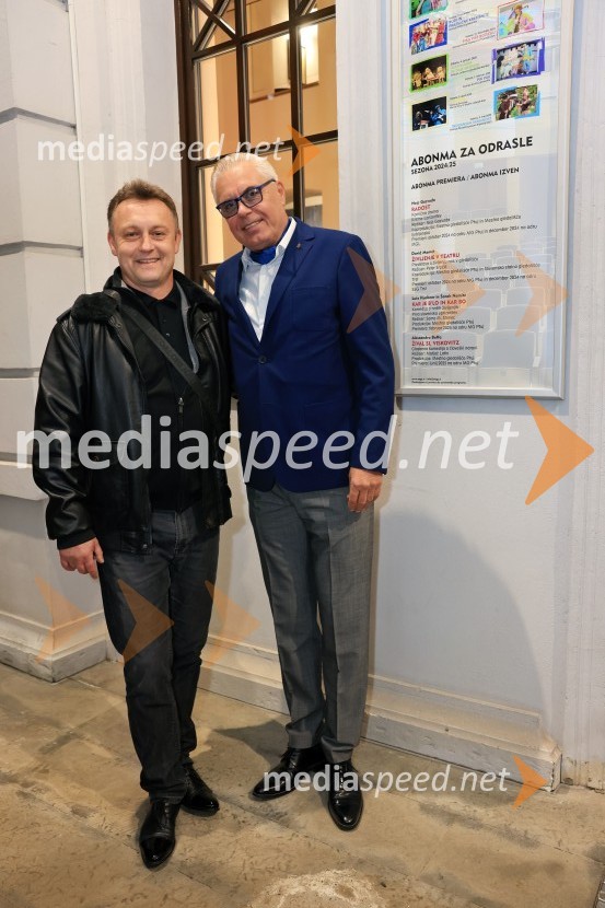  Peter Srpčič, direktor, Mestno gledališče Ptuj;  Andrej Gabrovec - Gaberi, kiparRadost, premiera drame, Mestno gledališče Ptuj