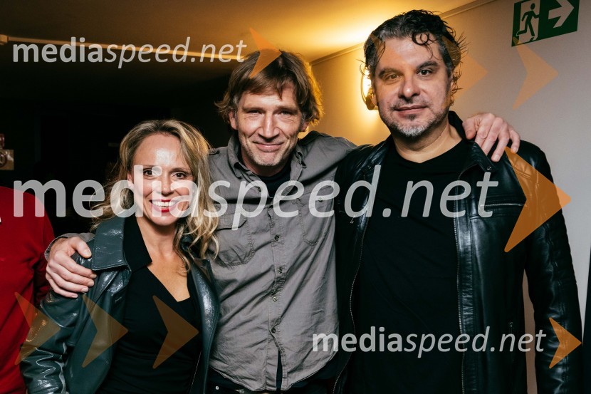  Manca  Ogorevc, igralka;  Dejan Spasić, režiser;  Tarek Rashid, igralecVeselja dom, premiera komedije v SLG Celje