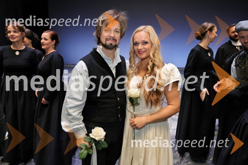  Nina Dominko, operna pevka;  Martin Sušnik, operni solistLucia di Lammermoor, premiera opere v SNG Maribor
