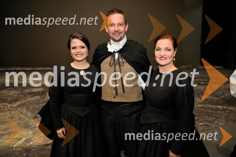  Nina Hvalec;  Sebastijan Čelofiga, baritonist, operni pevec;  ... Lucia di Lammermoor, premiera opere v SNG Maribor