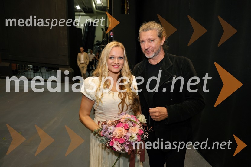  Nina Dominko, operna pevka;  Renato Zanella, umetniški direktor ljubljanskega baletaLucia di Lammermoor, premiera opere v SNG Maribor