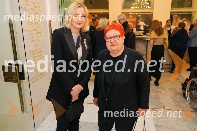  Mojca  Šetinc Pašek, poslanka Gibanje Svoboda;  Zdenka Križanič, nekdanja mestna svetnicaLucia di Lammermoor, premiera opere v SNG Maribor