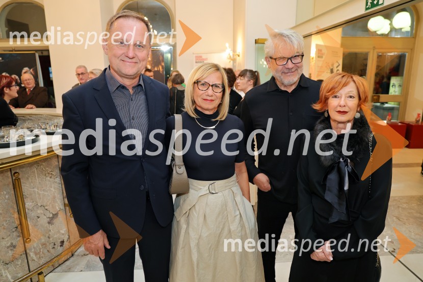 dr. Samo Peter Medved,  podžupan, Mestna občina Maribor ;  Duška Medved;  ... ;  ... Lucia di Lammermoor, premiera opere v SNG Maribor