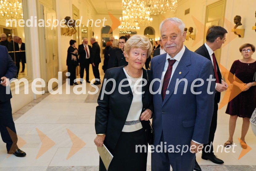  Alojzija Čas Moge;  Rudi Moge, nekdanji poslanecLucia di Lammermoor, premiera opere v SNG Maribor