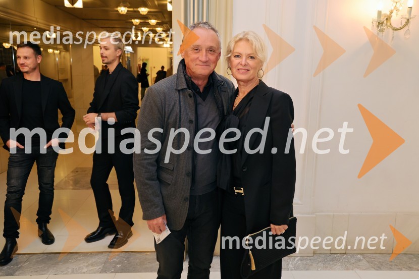 prof. dr. Dušan  Lesjak, univerzitetni profesor;  Bernarda Lesjak Lucia di Lammermoor, premiera opere v SNG Maribor