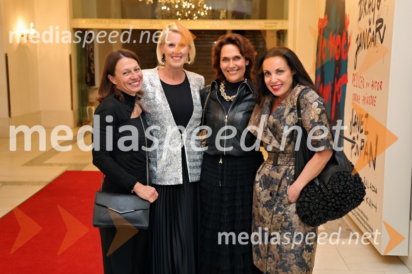  Tatjana Zabasu Mikuž, partnerka in članica vodstvene ekipe, South Central Ventures;  Petra Juvančič, izvršna direktorica, Združenje Manager;  Andrea Volenik, direktorica, Volenik d.o.o.;  Tijana Orešič Barač, dr. med. specialistka dermatologijeLucia di Lammermoor, premiera opere v SNG Maribor