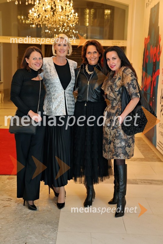  Tatjana Zabasu Mikuž, partnerka in članica vodstvene ekipe, South Central Ventures;  Petra Juvančič, izvršna direktorica, Združenje Manager;  Andrea Volenik, direktorica, Volenik d.o.o.;  Tijana Orešič Barač, dr. med. specialistka dermatologijeLucia di Lammermoor, premiera opere v SNG Maribor