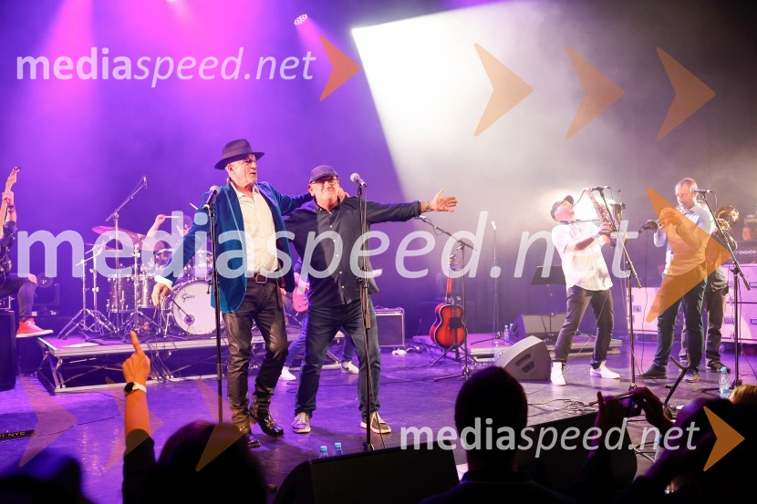  Vlado Kreslin, glasbenik;  Vlado Poredoš, glasbenik, skupina OrlekKoncert ob 35-letnici skupine Orlek