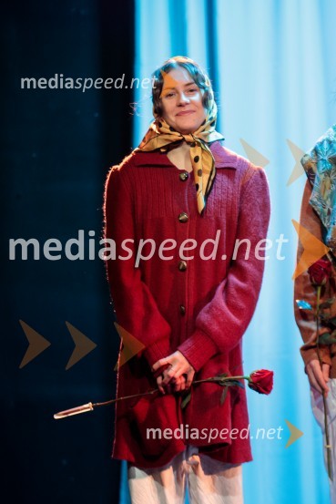  Anja Novak, igralkaKje mi živimo, premiera avtorske predstave, SMG Ljubljana