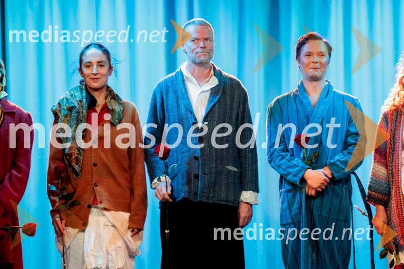  Daša Doberšek, igralka;  Matija  Vastl, igralec;  Stane Tomazin, igralecKje mi živimo, premiera avtorske predstave, SMG Ljubljana