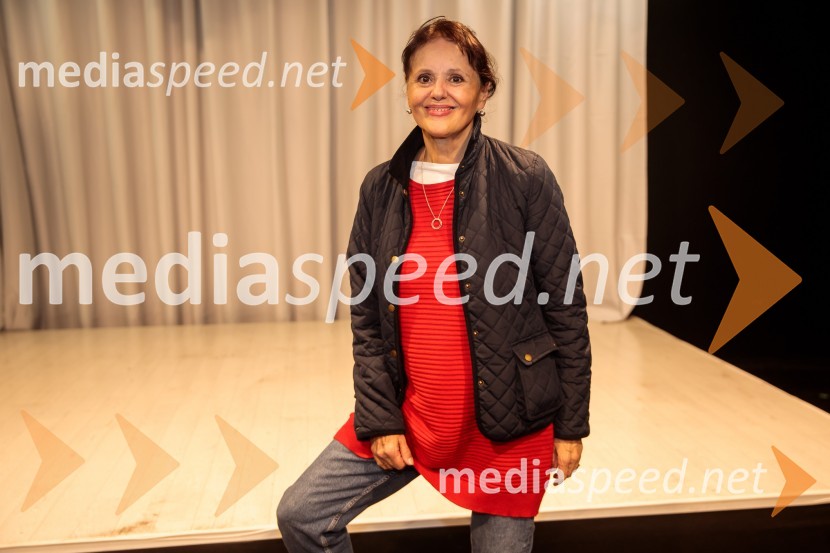  Draga Potočnjak, igralka in pisateljicaKje mi živimo, premiera avtorske predstave, SMG Ljubljana