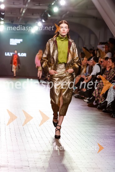  Karo Drake, manekenkaDevet modnih revij, ki so navdušile obiskovalce na prvem dnevu LJFW