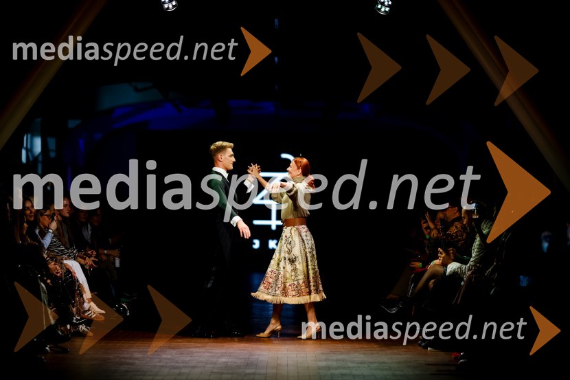  Luka Arko;  Katarina Venturini, nekdanja plesalkaDevet modnih revij, ki so navdušile obiskovalce na prvem dnevu LJFW