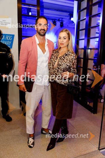  Marko  Pavlović, podjetnik;  Katarina Benček, social media influencerka, avtorica knjigeDevet modnih revij, ki so navdušile obiskovalce na prvem dnevu LJFW