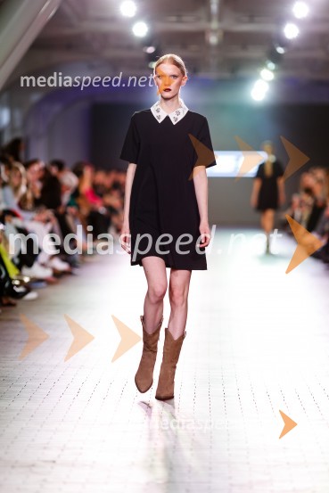  Pia Novak, manekenkaDevet modnih revij, ki so navdušile obiskovalce na prvem dnevu LJFW