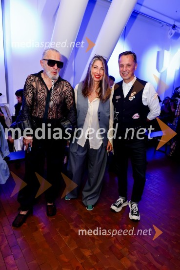  Milan Gačanovič - Gacho, modni oblikovalec in art direktor;  Melinda Rebrek, izvršna producentka LJFW;  ... Devet modnih revij, ki so navdušile obiskovalce na prvem dnevu LJFW