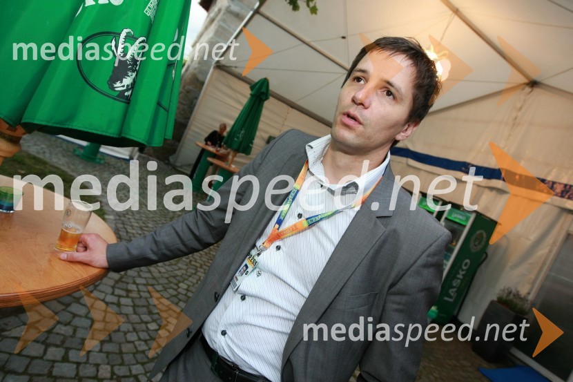 Stipe Jerič, direktor produkcije in strateškega razvoja RTS17. Festival Lent 2009, otvoritveni vikend