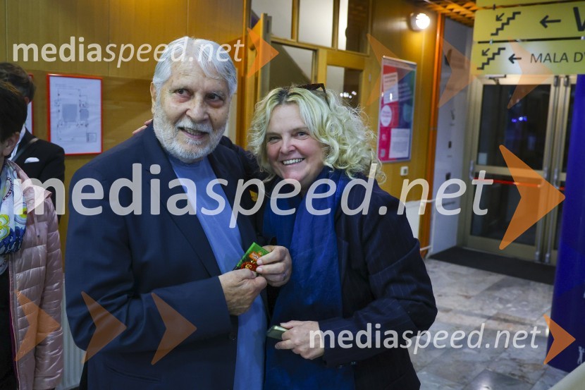  Boris Cavazza, igralec;  Katja Pegan,  direktorica in režiserka, Gledališče Koper Teatro CapodistriaSlavnostni koncert ob 75-letnici Radia Koper s podelitvijo nagrade Franeta Milčinskega Ježka