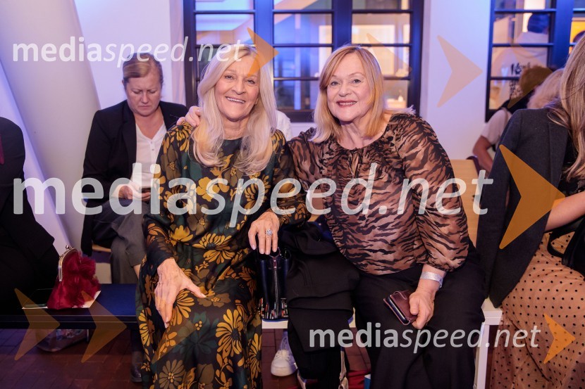  Mija Janković, soproga Zorana Jankovića;  ... Ljubljana Fashion Week 2024, modne revije, drugi dan