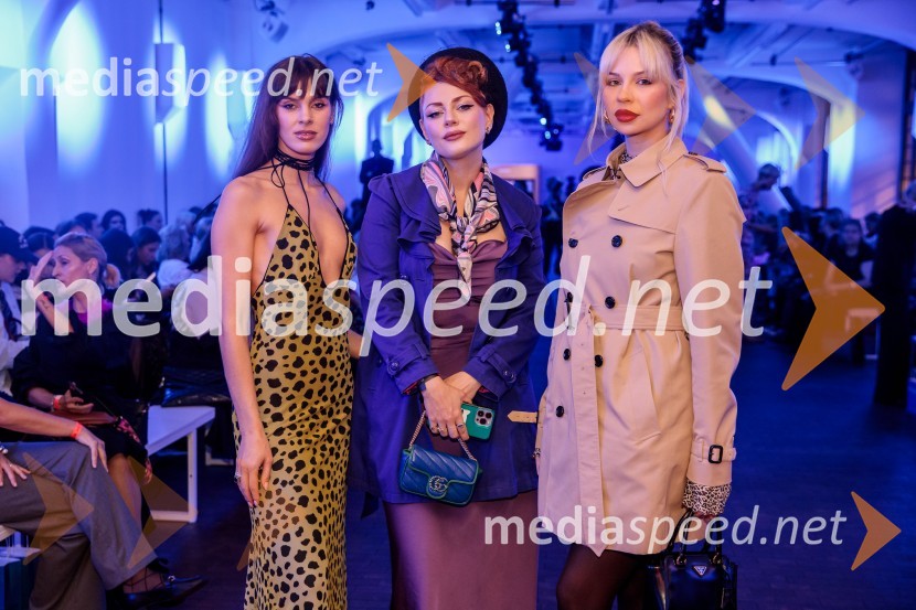  Tina Mentol, ZTModels;  Ivana Zotel Benko, (gretagardner),  model, fotografinja;  Petra DimicLjubljana Fashion Week 2024, modne revije, drugi dan