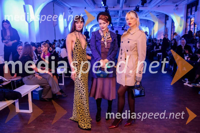  Tina Mentol, ZTModels;  Ivana Zotel Benko, (gretagardner),  model, fotografinja;  Petra DimicLjubljana Fashion Week 2024, modne revije, drugi dan