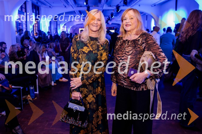  Mija Janković, soproga Zorana Jankovića;  ... Ljubljana Fashion Week 2024, modne revije, drugi dan