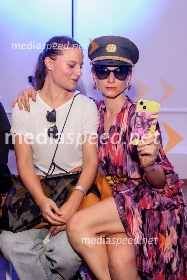  Lea Babič;  Lara Ješe, umetncaLjubljana Fashion Week 2024, modne revije, drugi dan