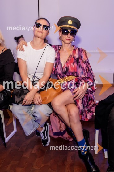  Lea Babič;  Lara Ješe, umetncaLjubljana Fashion Week 2024, modne revije, drugi dan