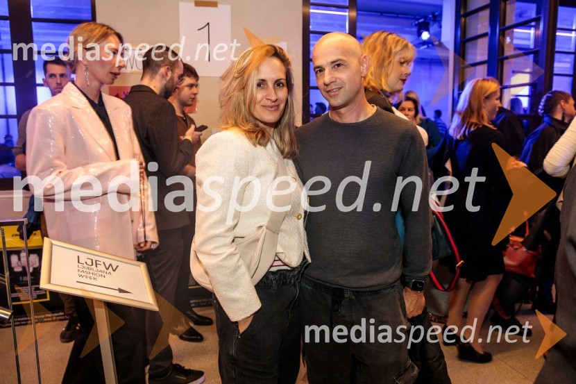  Lea Menard, igralka;  ... Ljubljana Fashion Week 2024, modne revije, drugi dan