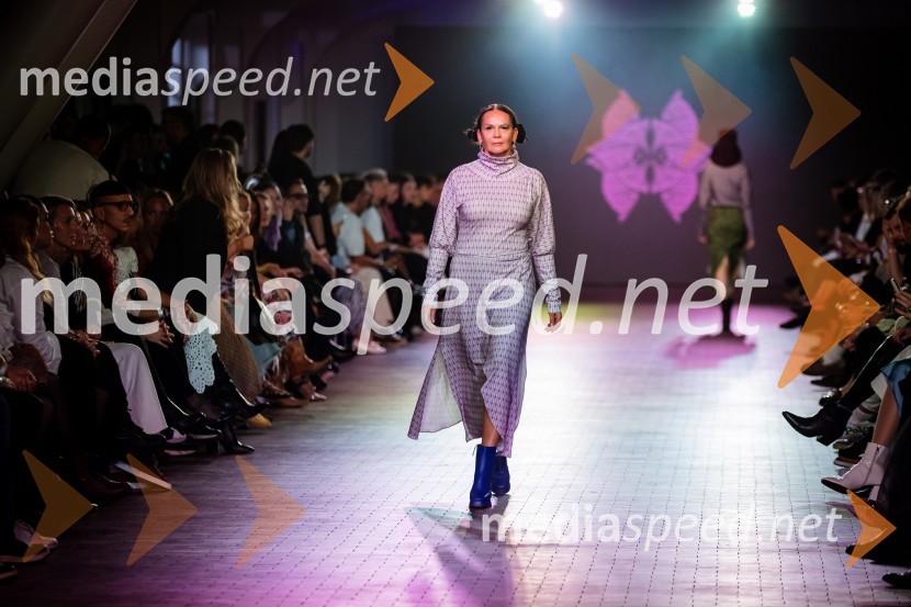  Pika  Zrim, urednica spletnega portala citylife.si in modna vplivnicaLjubljana Fashion Week 2024, modne revije, drugi dan