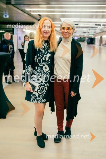  Zvezdana Lazar, Cankarjev dom;  Alja Predan, selektorica, Teden slovenske drameComedie-Francaise s predstavo Hekuba, ne Hekuba na odru Cankarjevega doma