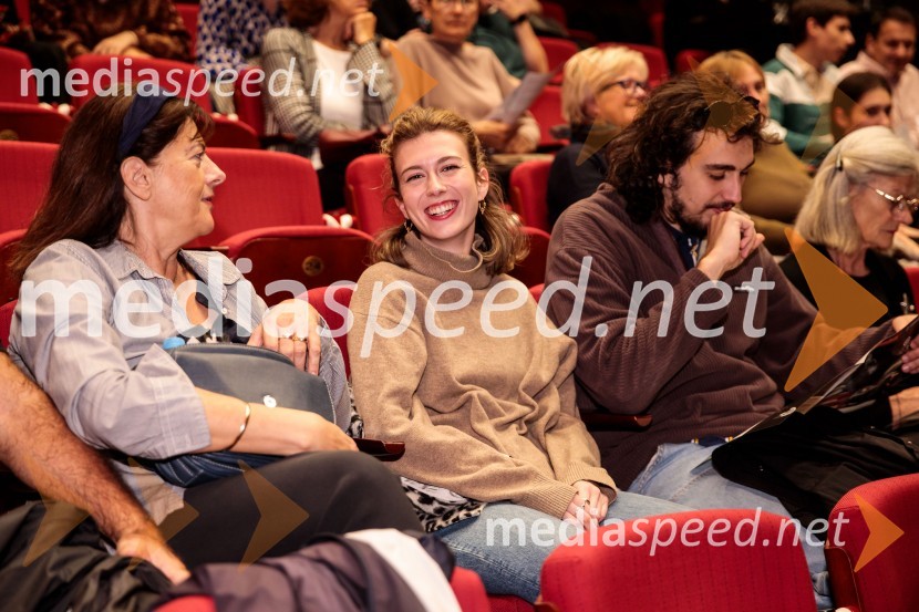  ... ;  Mila Peršin, igralka;  Mak  Tepšić, igralecComedie-Francaise s predstavo Hekuba, ne Hekuba na odru Cankarjevega doma