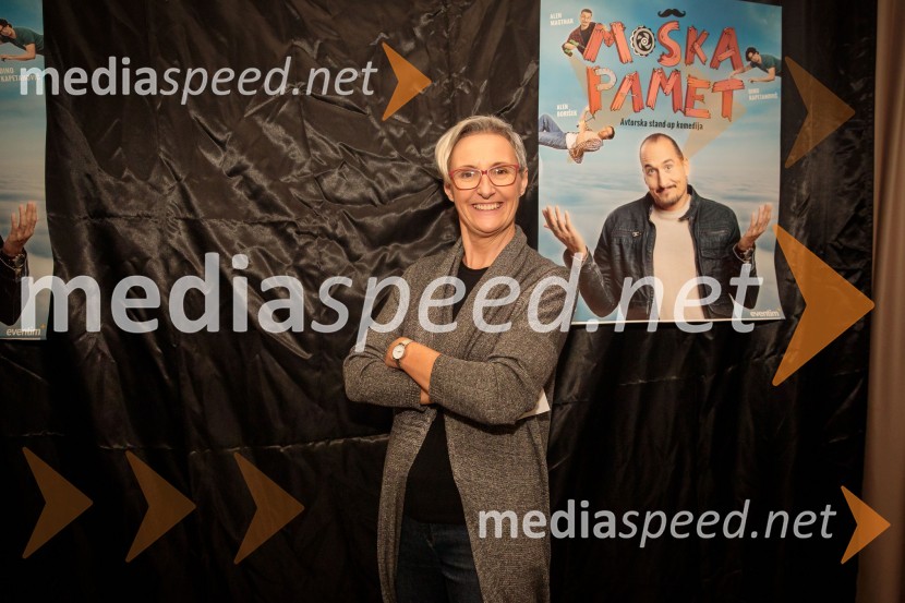  Lucija  Ćirović, stand up komičarkaVid Valič z novo avtorsko komedijo Moška pamet